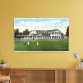 Brooklawn Country Club Women Golfing Canvas Afdruk (Insitu (Woonkamer))