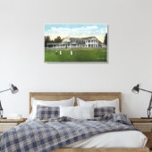 Brooklawn Country Club Women Golfing Canvas Afdruk (Insitu (Slaapkamer))