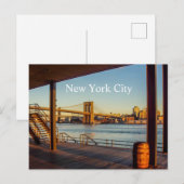 Brookly Bridge-Briefkaart Briefkaart (Voorkant / Achterkant)