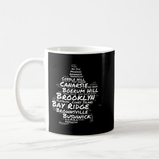Brookly Brooklyn New York Buurgroepen Koffiemok (Links)