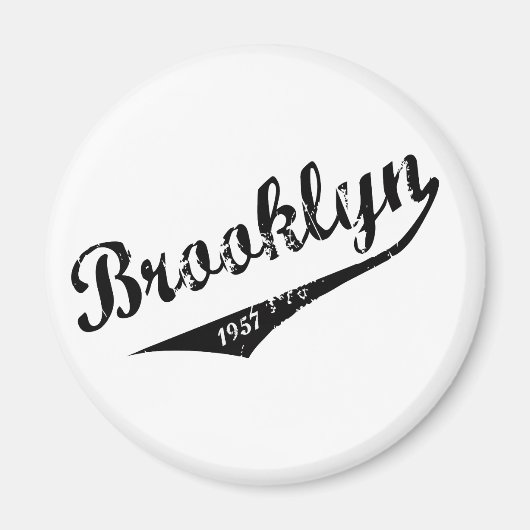 Brooklyn 1957 magneet (Voorkant)
