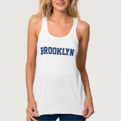 BROOKLYN 42 DAMES FLOWY TANKTOP (Voorkant)
