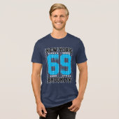 Brooklyn '69:  NYC Swagger Tri-Blend Shirt (Voorkant volledig)