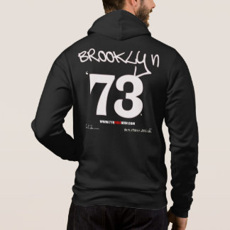 BROOKLYN 73 HOODIE (alleen donkere kleuren kiezen)