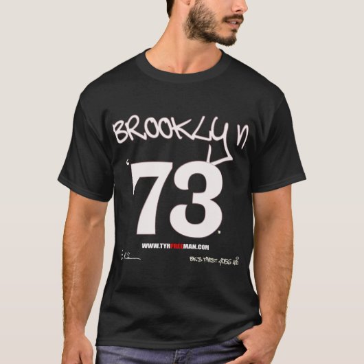 BROOKLYN 73 T-SHIRT (Voorkant)