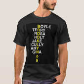 Brooklyn 99 t-shirt (Voorkant)