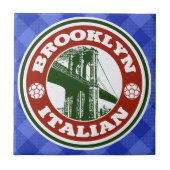 Brooklyn American American Ceramic Tile Tegeltje (Voorkant)