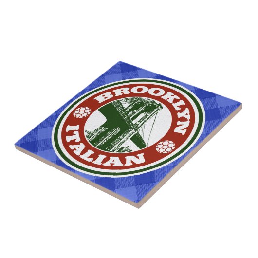 Brooklyn American American Ceramic Tile Tegeltje (Zijkant)