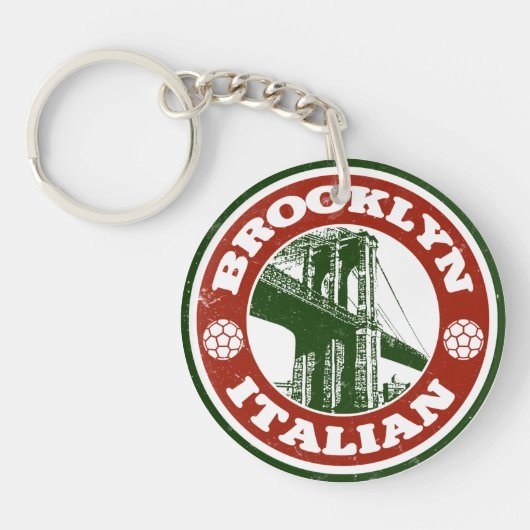 Brooklyn American Sleutelhanger (Voorkant)