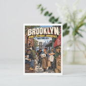 Brooklyn Anders Gebouwd Briefkaart (Staand voorkant)