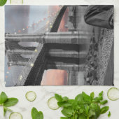 Brooklyn B&W 2 Theedoek (Gevouwen)