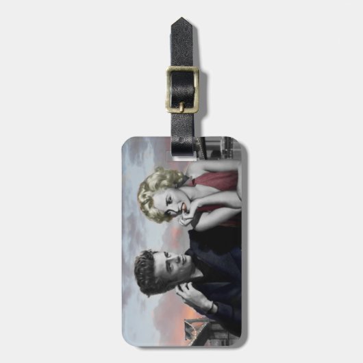 Brooklyn B&W Bagagelabel (Voorkant verticaal)