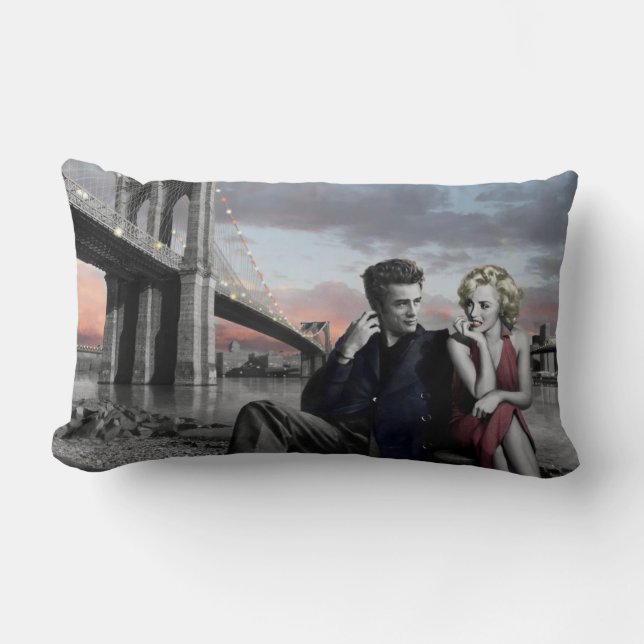 Brooklyn B&W Kussen (Voorkant)