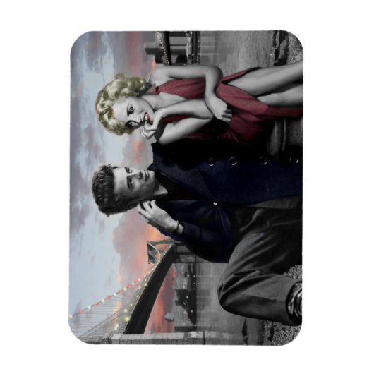 Brooklyn B&W Magneet (Verticaal)