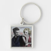 Brooklyn B&W Sleutelhanger (Voorkant)