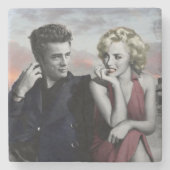 Brooklyn B&W Stenen Onderzetter (Voorkant)