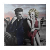 Brooklyn B&W Tegeltje (Voorkant)