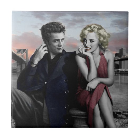 Brooklyn B&W Tegeltje (Voorkant)