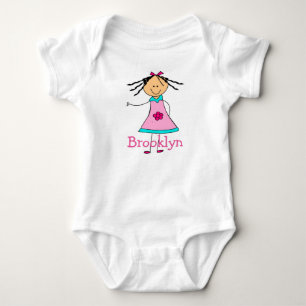 BROOKLYN-baby, gepersonaliseerd Romper