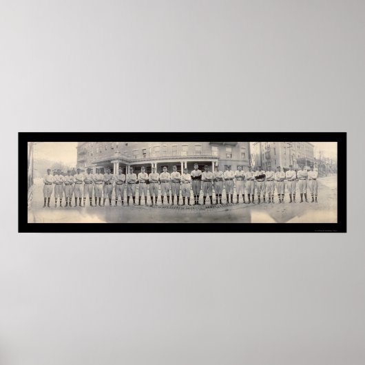 Brooklyn Baseball NY Foto 1911 Poster (Voorkant)