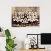 Brooklyn Baseball Team, 1889 Poster (Thuiskantoor)
