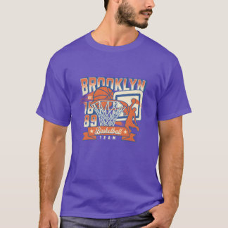 Brooklyn Basketbalteam Athletic Sports T-shirt