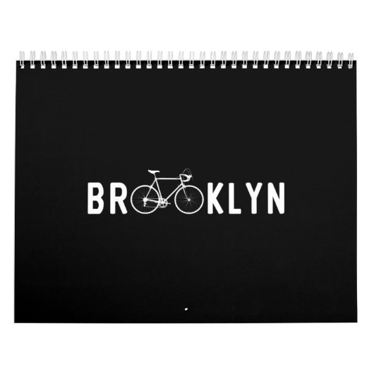 Brooklyn Bicycle Cycling Kalender (Hoes)