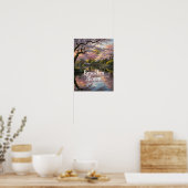 Brooklyn Bloom Kersenbloesemtuin Poster (Keuken)