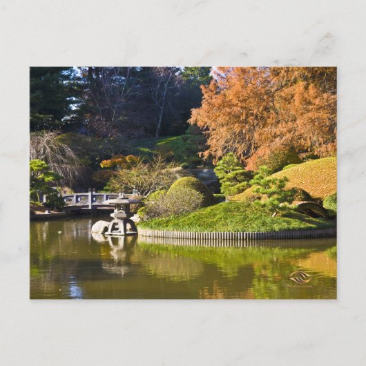 Brooklyn Botanic Garden Herfst Briefkaart (Voorkant)
