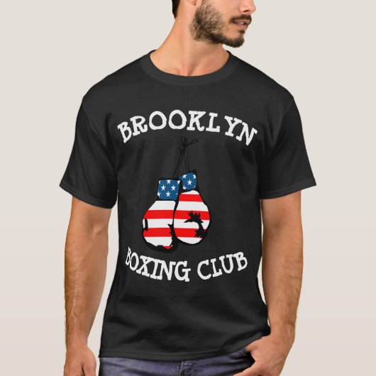 BROOKLYN BOXING CLUB BOXING GLOVES T-SHIRTS (Voorkant)