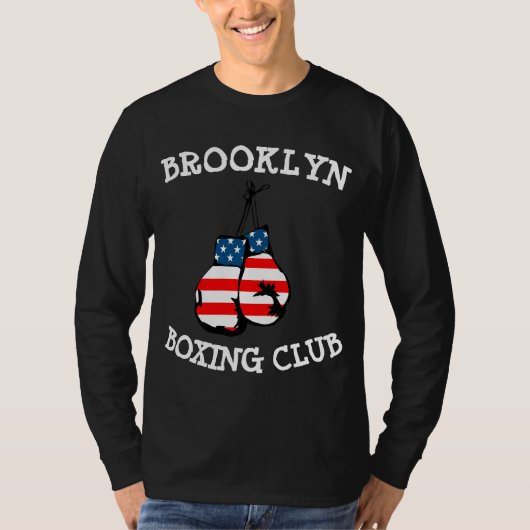 BROOKLYN BOXING CLUB BOXING GLOVES T-SHIRTS (Voorkant)