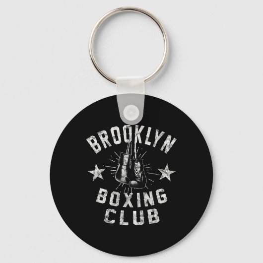 Brooklyn Boxing Club - gestresste bokser Sleutelhanger (Voorkant)