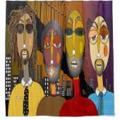 Brooklyn Boys Douchegordijn (Voorkant)