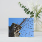 Brooklyn Bridge 01 Briefkaart (Staand voorkant)
