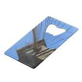 Brooklyn Bridge 01 Creditkaart Flessenopener (Voorkant Gekanteld)