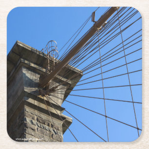 Brooklyn Bridge 01 Kartonnen Onderzetters