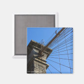 Brooklyn Bridge 01 Magneet (Voorkant / Achterkant)