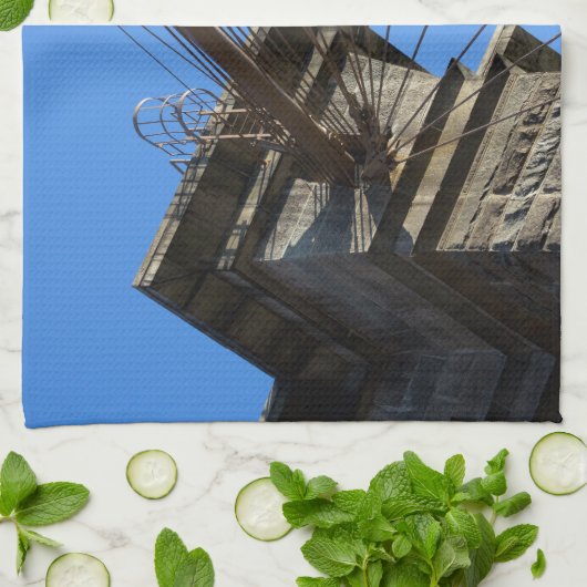 Brooklyn Bridge 01 Theedoek (Gevouwen)
