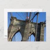 Brooklyn Bridge 02 Briefkaart (Voorkant / Achterkant)
