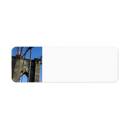 Brooklyn Bridge 02 Etiket (Voorkant)