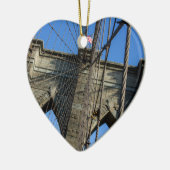 Brooklyn Bridge 02 Keramisch Ornament (Links)