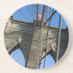 Brooklyn Bridge 02 Zandsteen Onderzetter