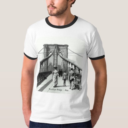 Brooklyn Bridge - 1899 T-Shirt (Voorkant)
