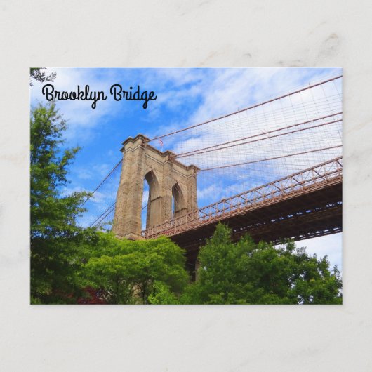 Brooklyn Bridge #1-2 Briefkaart (Voorkant)
