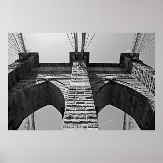 Brooklyn Bridge 2009-06-01-170-A Poster (Voorkant)