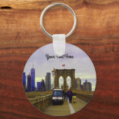 Brooklyn Bridge #4 Sleutelhanger (Voorkant)