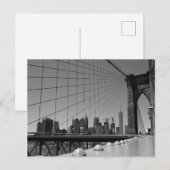 Brooklyn bridge aankondigingskaart (Voorkant / Achterkant)