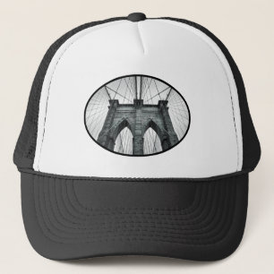 Brooklyn Bridge Architectonisch Close-up Trucker Pet