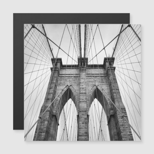Brooklyn Bridge Architectonisch Detail (Voorkant / Achterkant)