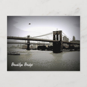 Brooklyn Bridge Art Briefkaarten